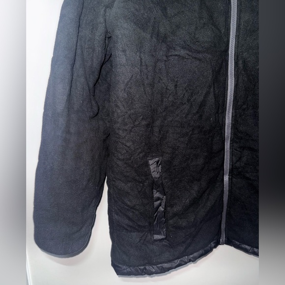 The North Face Reversible True Or False Hooded Jacket Boy’s Size XL 18/20 Black - Picture 11 of 16